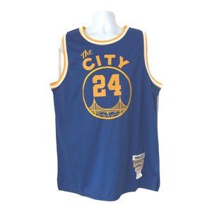 Vintage Hardwood Classics BasketBall Jersey Mitchell & Ness Rick Barry Size 56